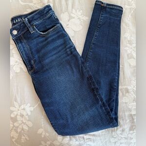 NWNT American Eagle Next Level Super High Rise Jean Jegging, Size 4.